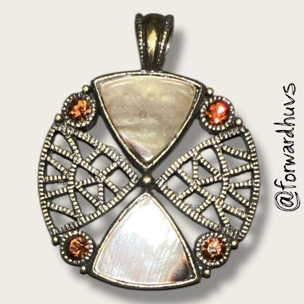 Lia Sophia Mother of Pearl Pendant